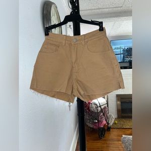 Shein corduroy beige women’s shorts